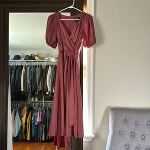 DKNY A-line Midi Dress